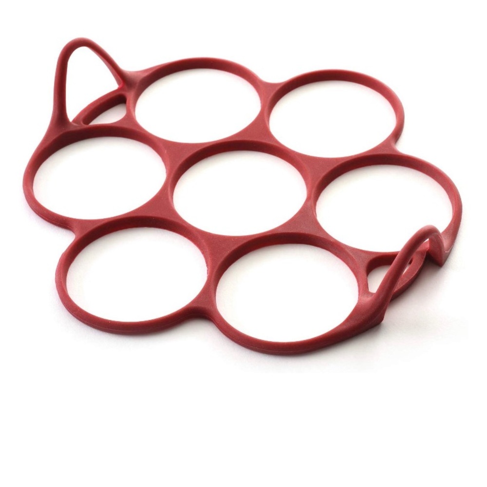 Norpro Silicone Silver Dollar Pancake Egg Rings 7 Count - Brand New